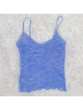 Y2K Victoria’s Secret micro mesh cami